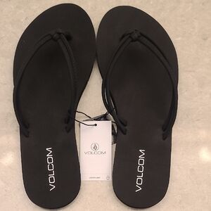 Volcom Women's Classic Black Sandals